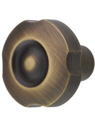 Valve Solid-Brass Cabinet Knob